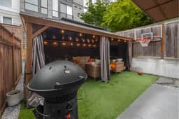 City View Modern Fremont Townhome Backyard Rooftop