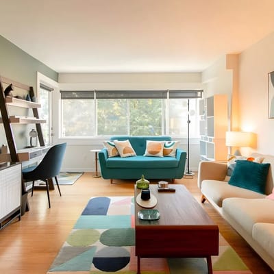 Bright Condo w/ City Views in Prime Location