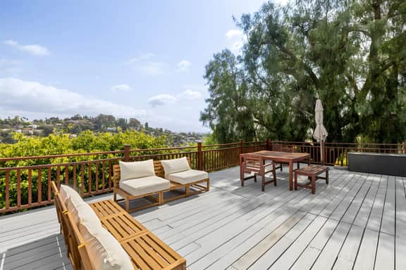 Panoramic LA Views from Franklin Hills Home