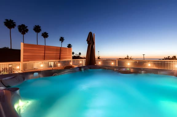 Ocean Views from Hot Tub San Diego Staycation Home